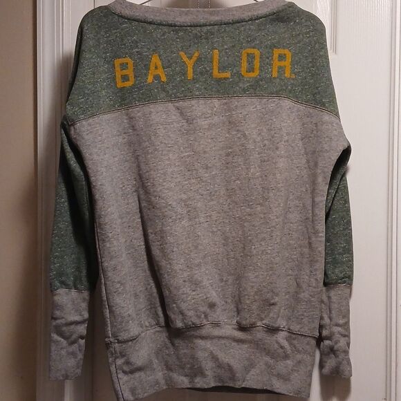 AC Baylor University Green and Gray Sweatshirt Sz.XS - Picture 4 of 6